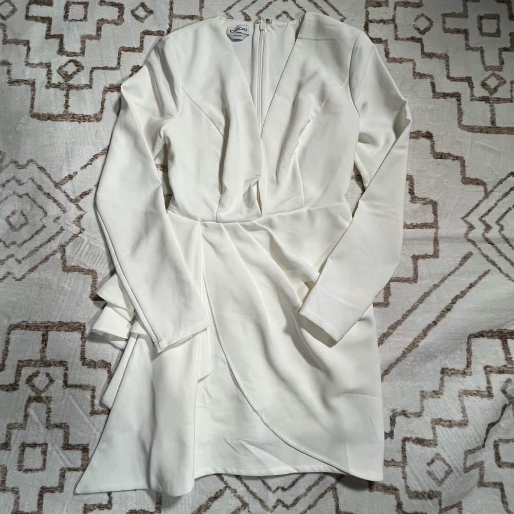 bebe White Mini Dress